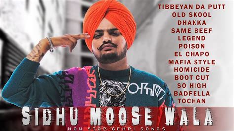 sidhu moosewala all song 2020.